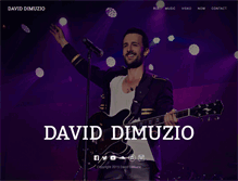 Tablet Screenshot of daviddimuzio.com